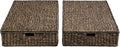 happimess BSK2015B-SET2 Holden 30" Classic Costal Hand-Woven Hyacinth Wicker by Happimess