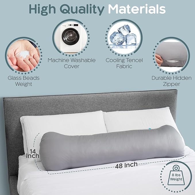 Weighted Body Pillow 8lbs - Image 7