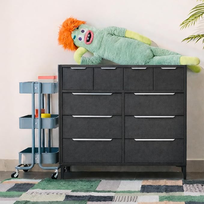 Naima Premium Fabric Dresser - Image 2