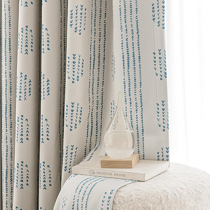 100% Boho Blackout Curtains 72 Inches Long - Image 5