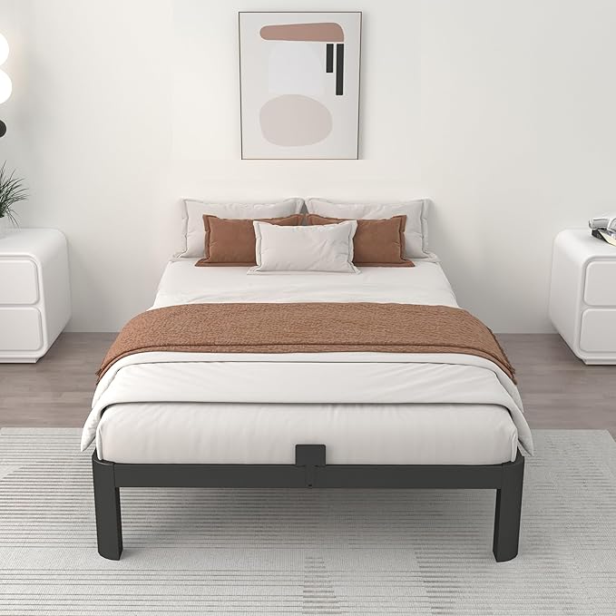 ITIMIDI 10 Inch Twin Size Bed Frames, Platform Bed - Image 5