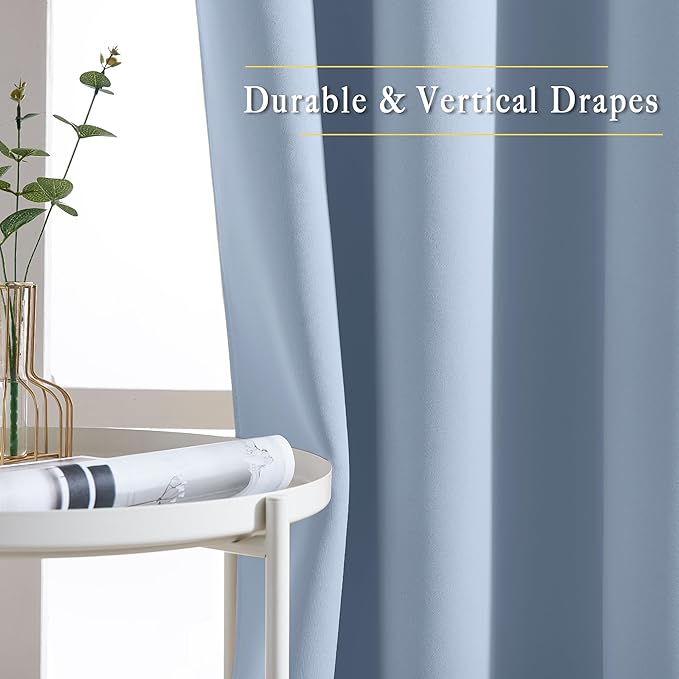 NICETOWN Insulated Curtains Blackout Draperies - Image 5
