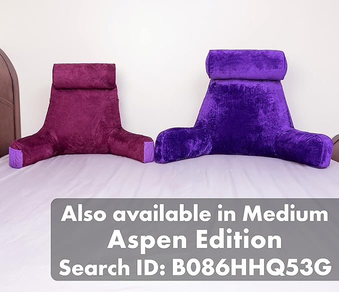 Husband Pillow XXL Aspen Edition, Adult Reading Sit Up Bed Rest Pillow - Image 7