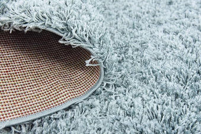 Unique Loom Solid Shag Collection Area Rug - Image 11