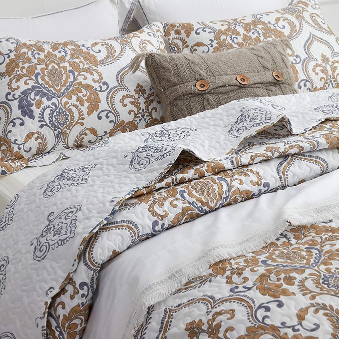 CHIXIN Full Size Bedspread Quilt - Image 4