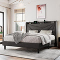 Full Size Upholstered Bed Frame by Einhomn