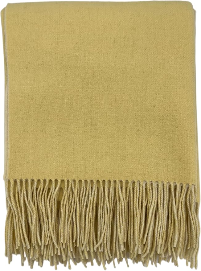 Alashan Cashmere Blend Double Faced Throw-Super Soft and Luxe Fabric- Perfect - Image 2