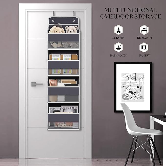 TYMENSH Over The Door Hanging Organizer - Image 3