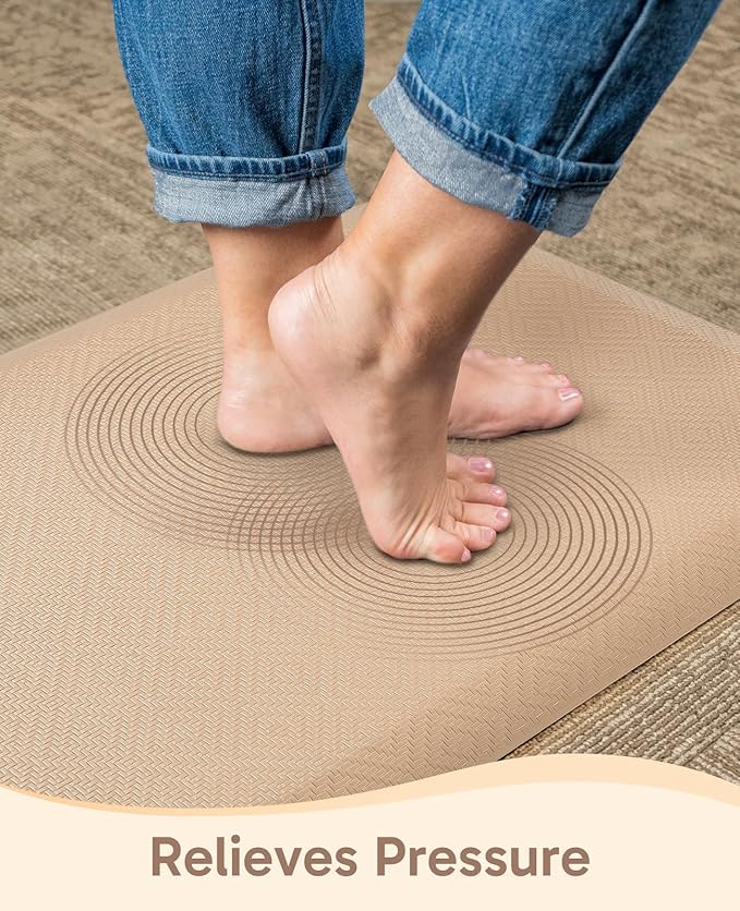 Ophanie Kitchen Mats for Floor, 3/4 Inch Thick Kitchen Rugs, Waterproof - Image 2