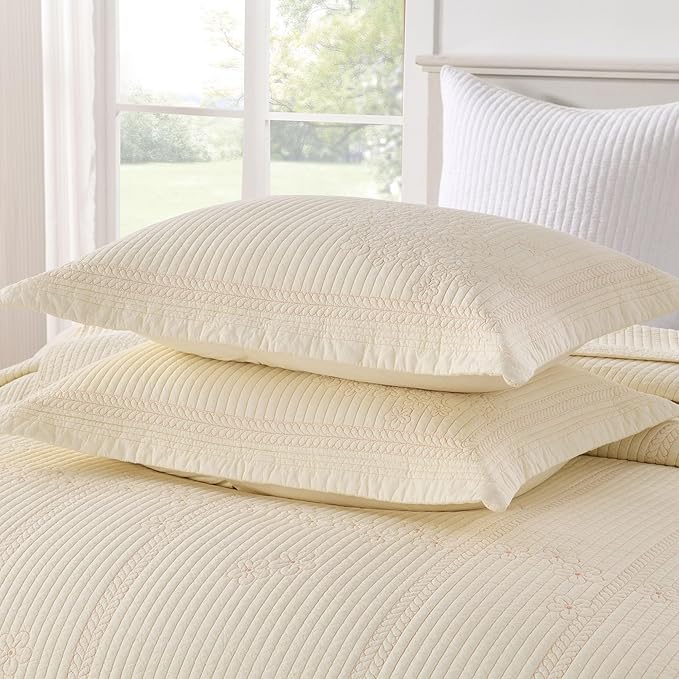 MarCielo 100% Cotton Quilt Set Lightweight Bedspread - Image 3