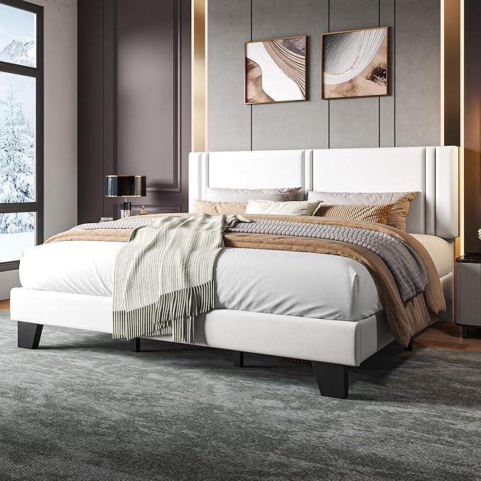 Upholstered King Size Bed Frame - Image 3