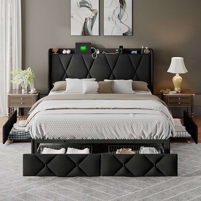 Feonase Full Size Bed Frame - Image 8