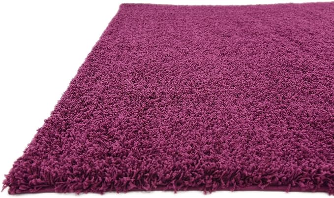 Unique Loom Solid Shag Collection Area Rug - Image 8