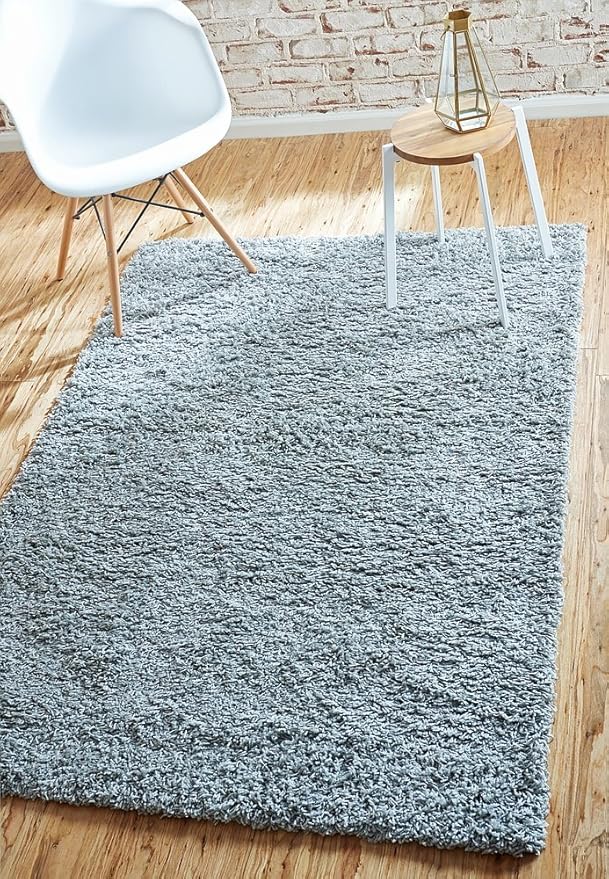 Unique Loom Solid Shag Collection Area Rug - Image 23