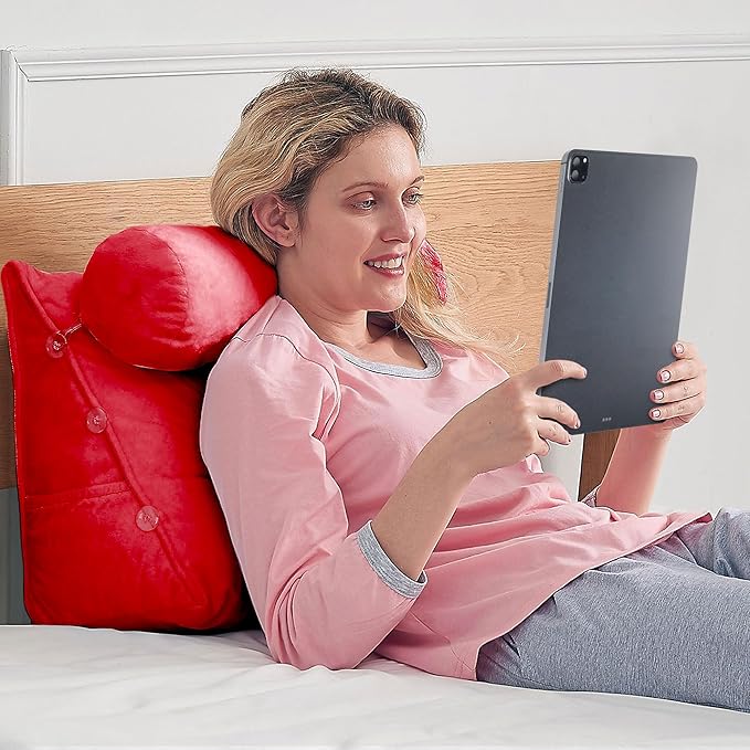 Cheer Collection Reading Wedge Pillow - Image 2