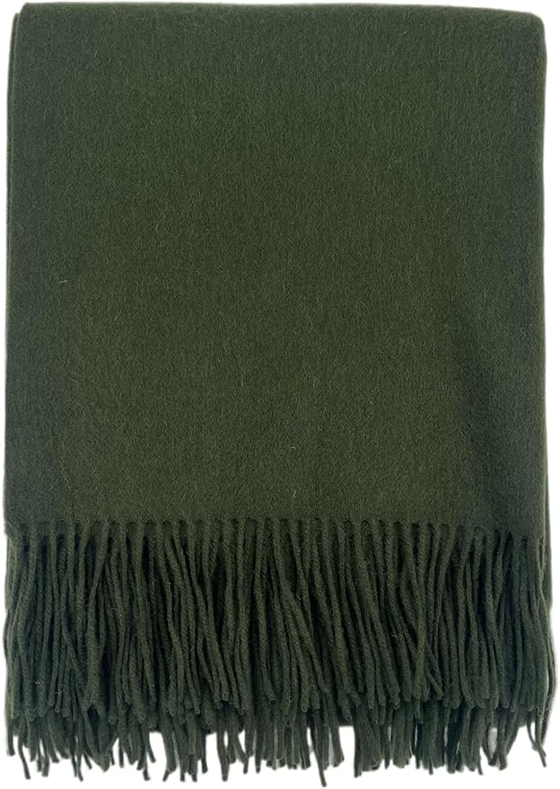 Alashan Cashmere Blend Ripple Finish Woven Throw - Image 2