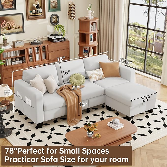 ZeeFu Sectional and Sofa Couches - Image 2