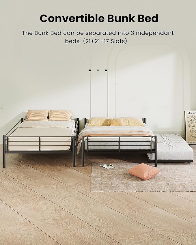 Full XL Over Queen Bunk Bed - Image 5