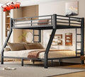Upgraded Version Thickened Metal Heavy-Duty Queen Over King Bunk Bed, Best by Unknown