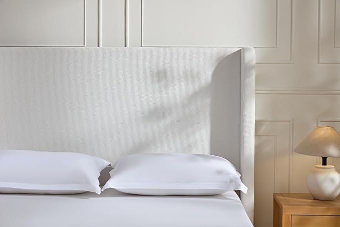 California King Size Upholstered Bed Frame, Platform Bed Frames - Image 3
