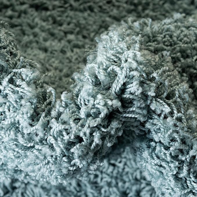 Unique Loom Solid Shag Collection Area Rug - Image 8