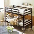 Giantex Bunk Bed Twin Over Twin, Solid Wood Bunk Bed by Giantex