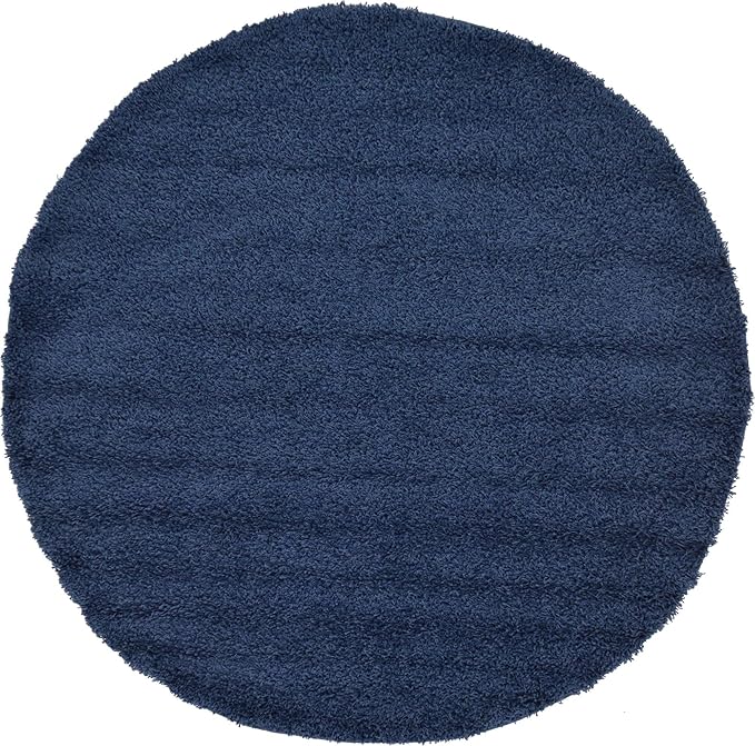 Unique Loom Solid Shag Collection Area Rug - Image 9