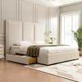 YUHUASHI King Size Bed Frame by YUHUASHI
