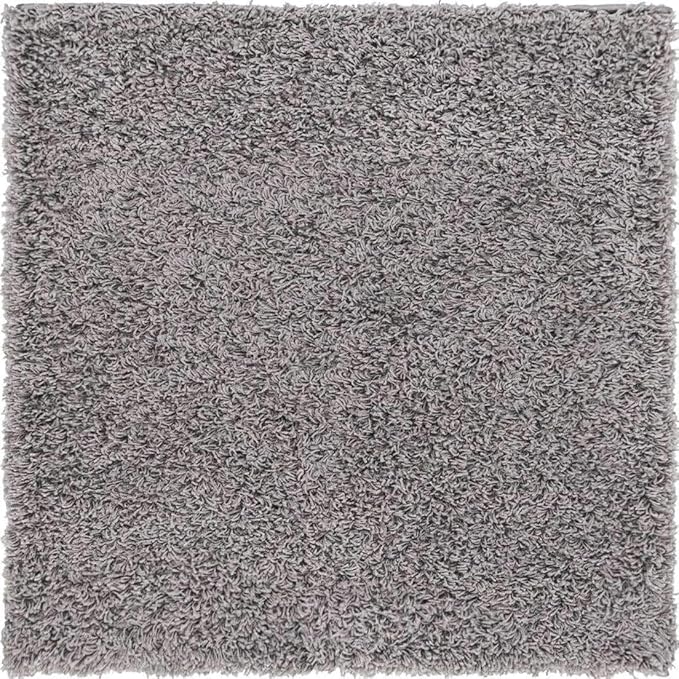 Unique Loom Solid Shag Collection Area Rug - Image 11