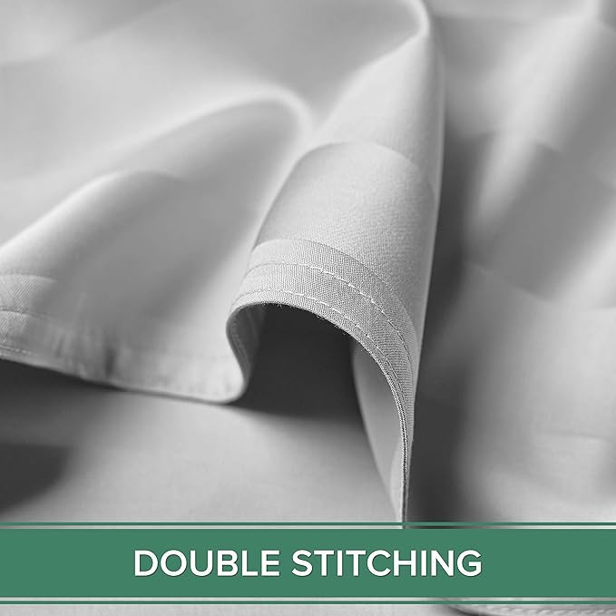 Pure Bamboo Queen Sheets, Genuine 100% Organic Viscose Derived from Bamboo Bed - Image 6