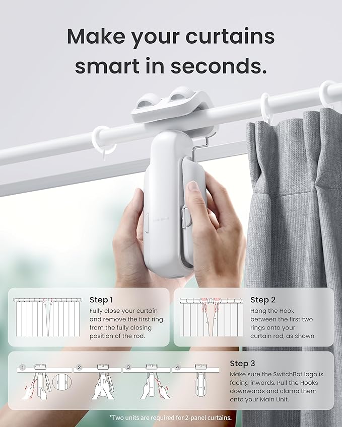 SwitchBot Automatic Curtain Opener - Image 3