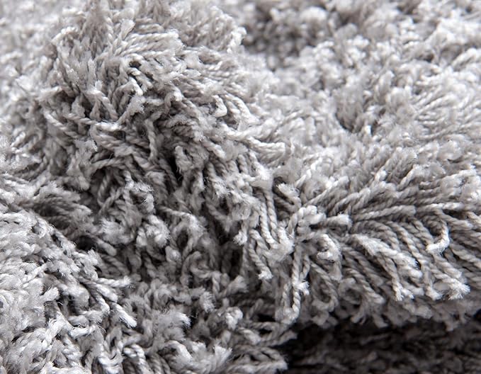 Unique Loom Solid Shag Collection Area Rug - Image 8