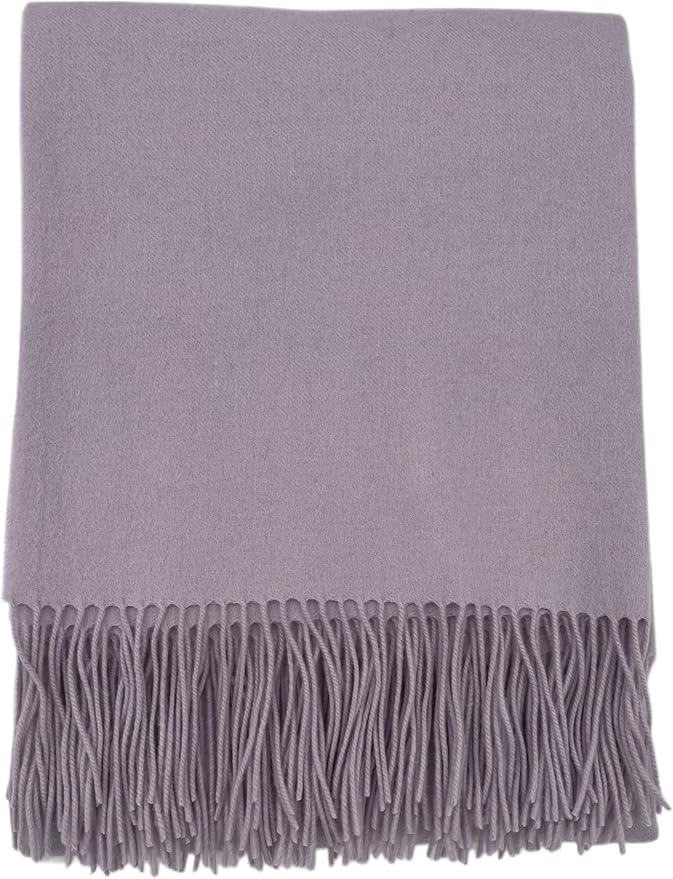Alashan Cashmere Blend Ripple Finish Woven Throw - Image 2