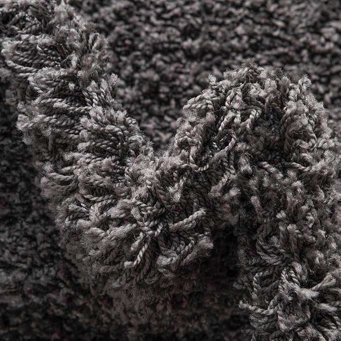 Unique Loom Solid Shag Collection Area Rug - Image 8