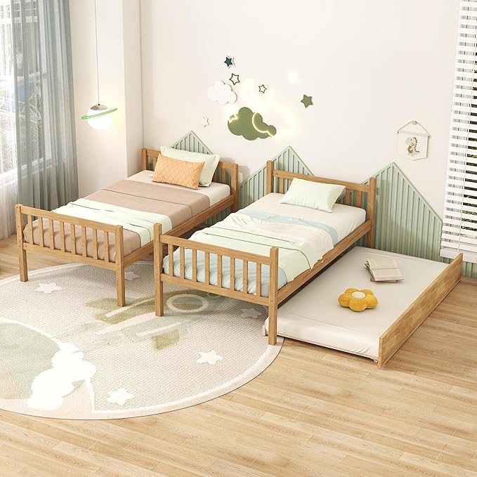 Bellemave Twin Over Twin Bunk Bed - Image 4