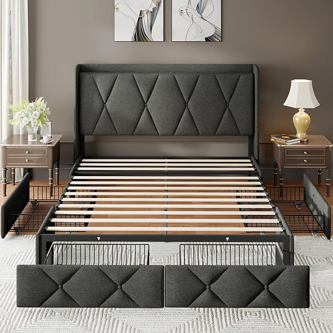 Feonase Full Size Bed Frame - Image 8