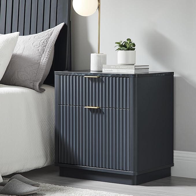 T4TREAM 23'' Fluted Nightstand - Image 3