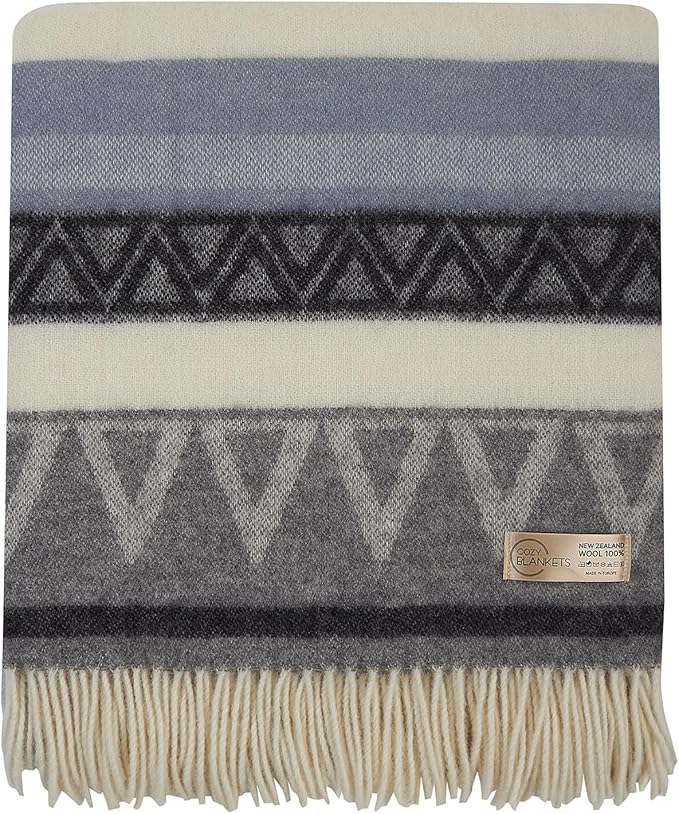 | Wool Blanket/Throw | 100% New Zealand Wool | Perfect by Cozy+Blankets