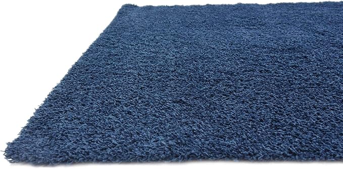 Unique Loom Solid Shag Collection Area Rug - Image 7