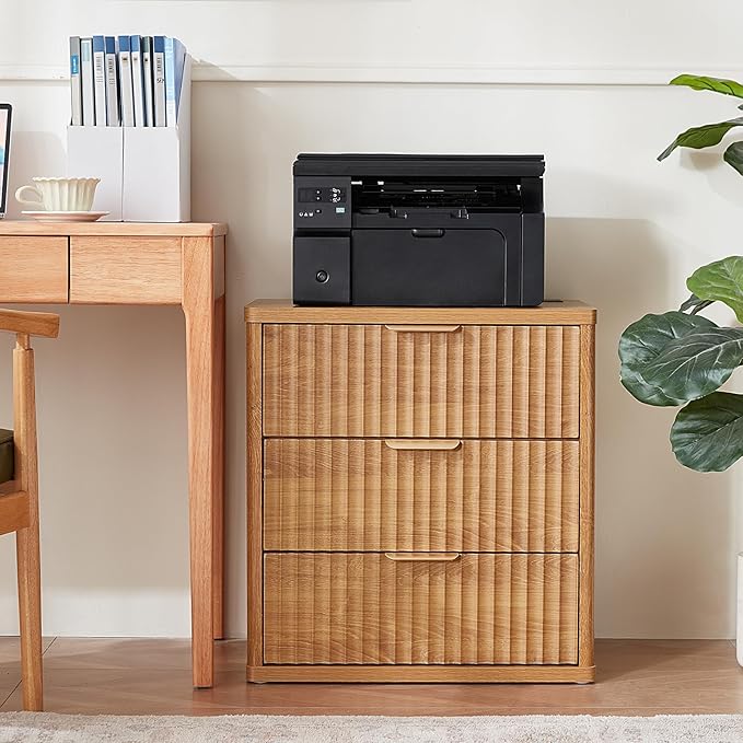 LEYAOYAO Fluted Nightstand Set of 2 - Image 9