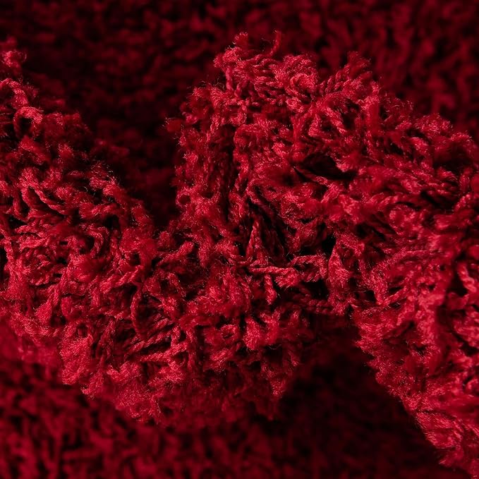 Unique Loom Solid Shag Collection Area Rug - Image 8