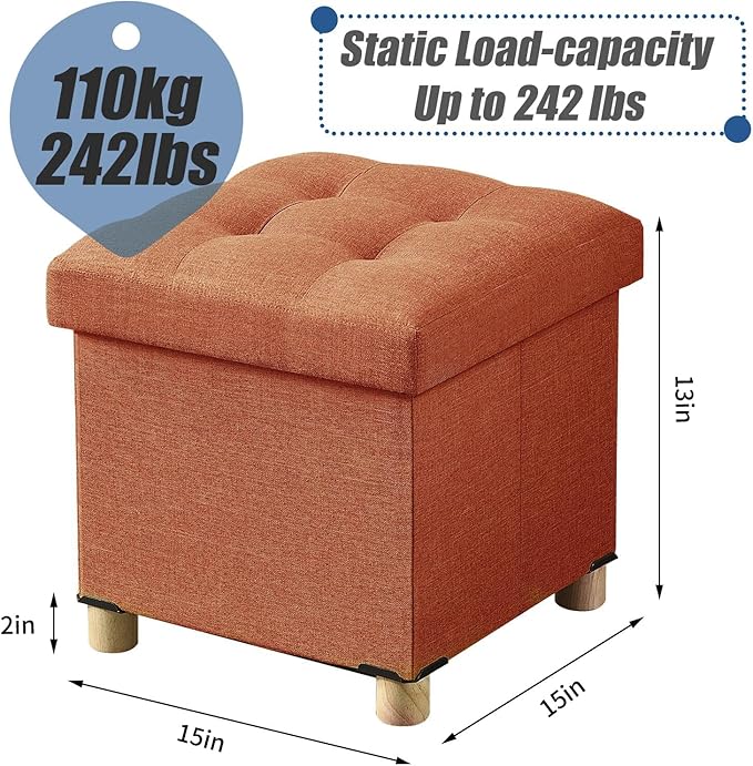 BRIAN & DANY 15 Inches Ottoman - Image 2