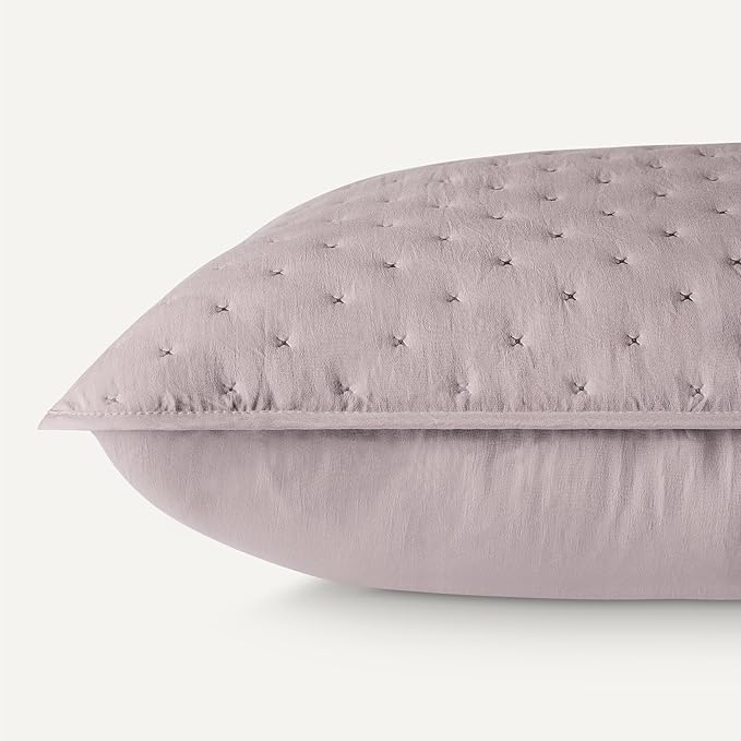 Amazon Basics Brushed Microfiber Quilt Set, Extra Soft - Image 5