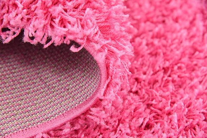 Unique Loom Solid Shag Collection Area Rug - Image 11