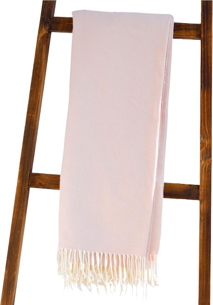 Alashan Cotton Acrylic Adirondack Herringbone Woven Throw by Alashan