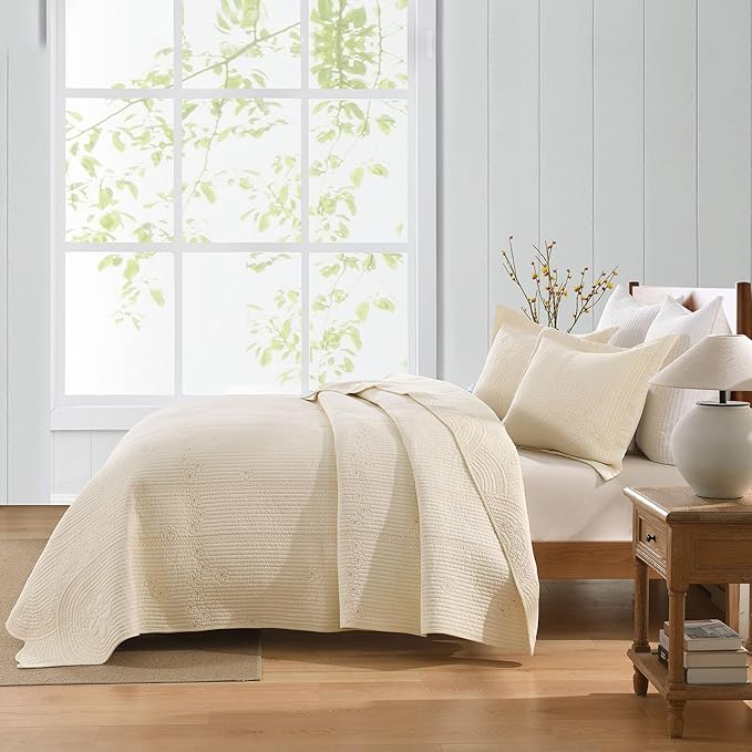MarCielo 100% Cotton Quilt Set Lightweight Bedspread - Image 7