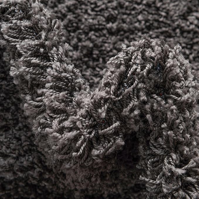 Unique Loom Solid Shag Collection Area Rug - Image 8