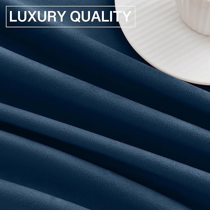 StangH Navy Blue Velvet Curtains - Image 8