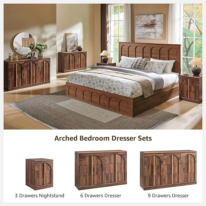 ACCOHOHO Queen Size Bed Frame Modern - Image 7
