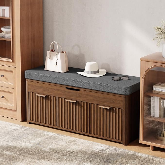Shoe Bench with Storage - Image 9